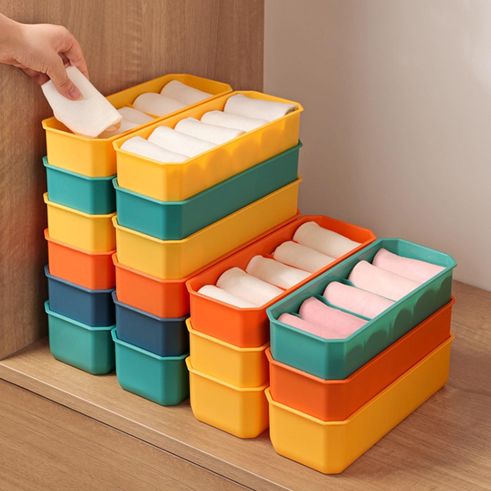 Wardrobe Storage Box Data Cable Organization Compartment Organizer Boxes