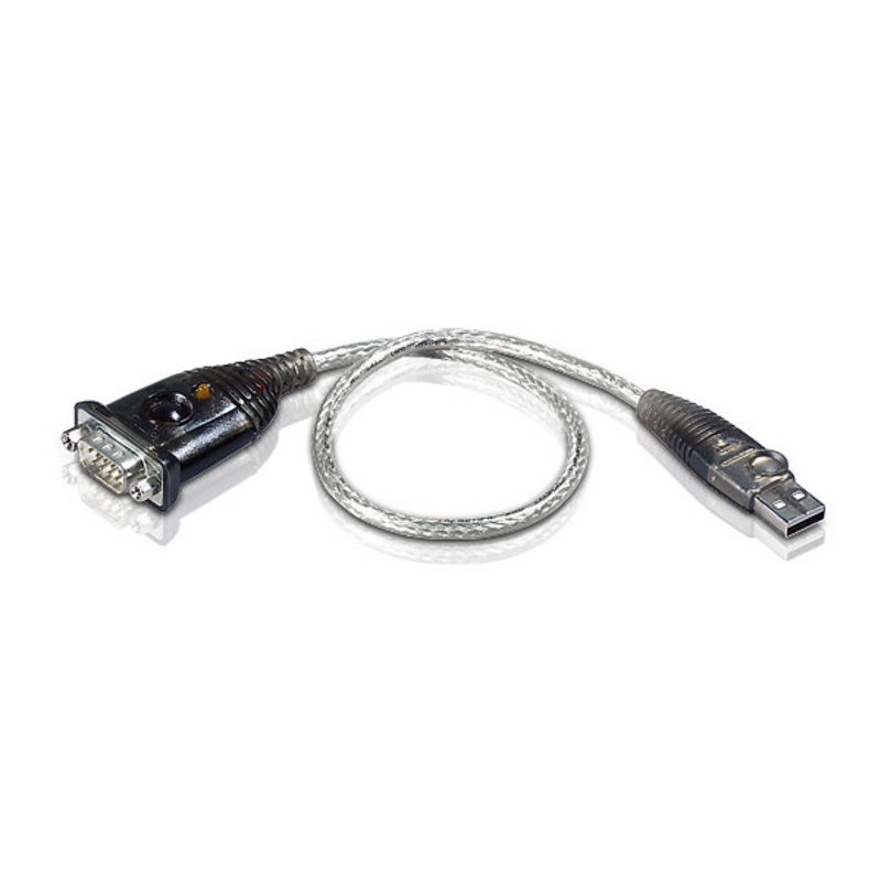 Cáp chuyển đổi USB sang RS232 Adapter (35cm) - Aten UC232A- Hàng chính hãng