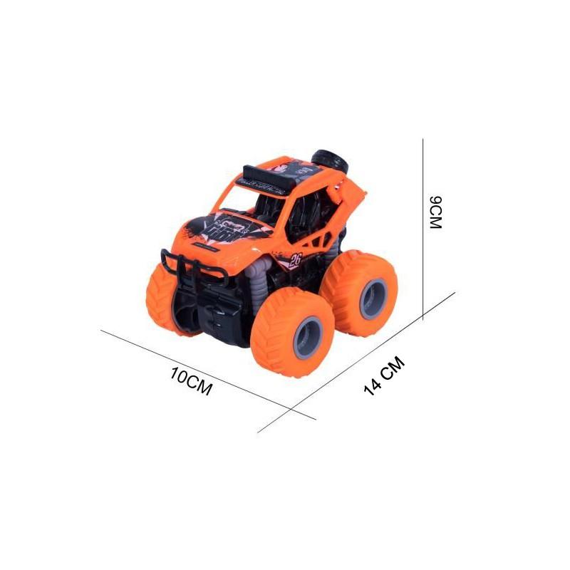 Mô hình xe oto đua địa hình chạy bánh đà quán tính nhào lộn