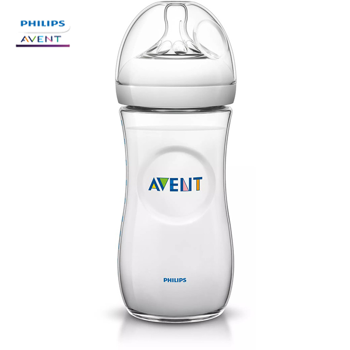 Bình sữa Philips Avent cho bé mô phỏng tự nhiên Bình tập uống đựng sữa cho trẻ sơ sinh chống sặc cổ rộng không có BPA Tặng móc khóa xinh xắn thương hiệu Bamboo Life