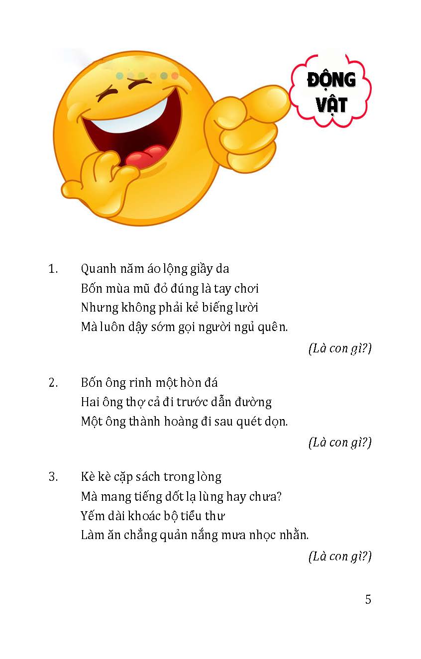 Câu Đố Thông Minh Dí Dỏm
