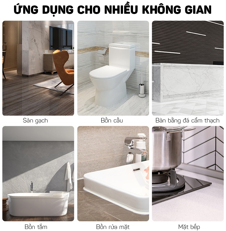 Dung Dịch Xoá Vết Xước Gạch Sàn Nhà Siêu Sạch Cao Cấp Ceramic 260ml