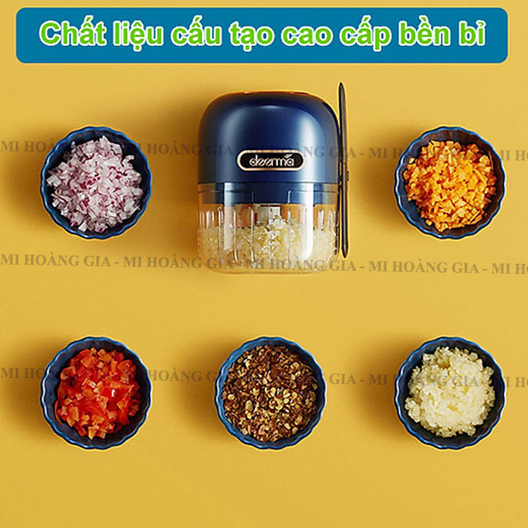 Máy xay nghiền đa năng không dây Deerma JS100 - Hàng Chính Hãng