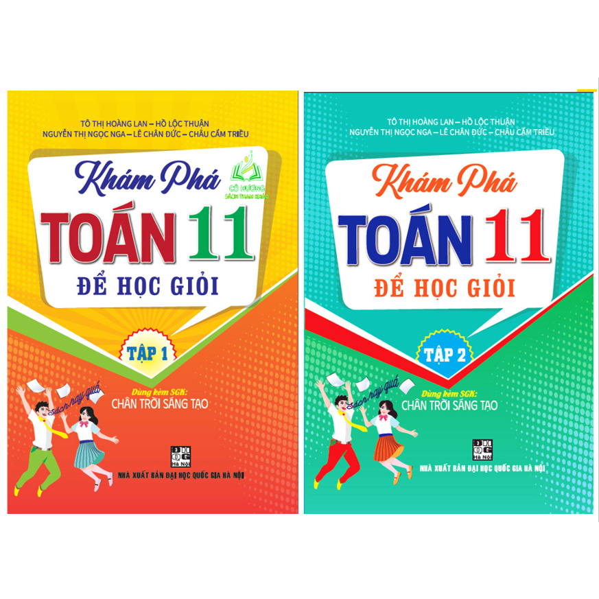 Sách - Combo Khám phá toán 11 để học giỏi - tập 1+2 (dùng kèm sgk chân trời sáng tạo)