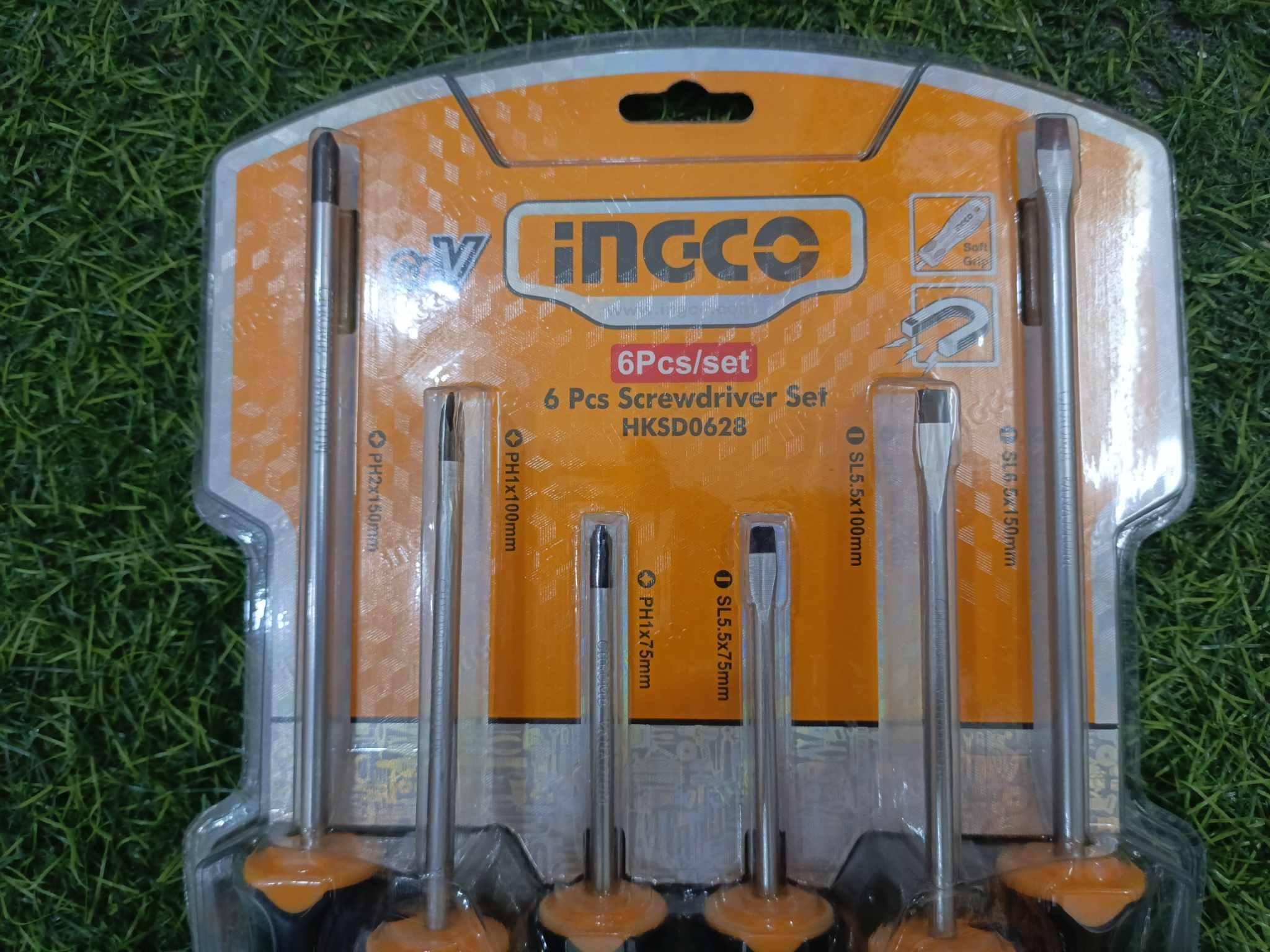 BỘ TUỐC NƠ VÍT 6 CÂY INGCO HKSD0628 - HÀNG CHÍNH HÃNG