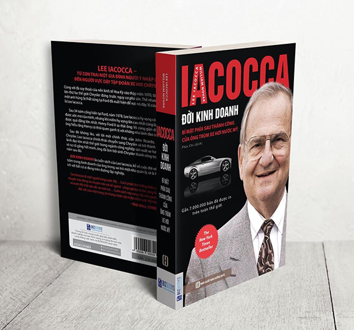 IACOCCA - Đời Kinh Doanh: Bí Mật Phía Sau Thành Công Của Ông Trùm Xe Hơi Nước Mỹ ( TẶNG kèm Bút PHẢN QUANG LH )