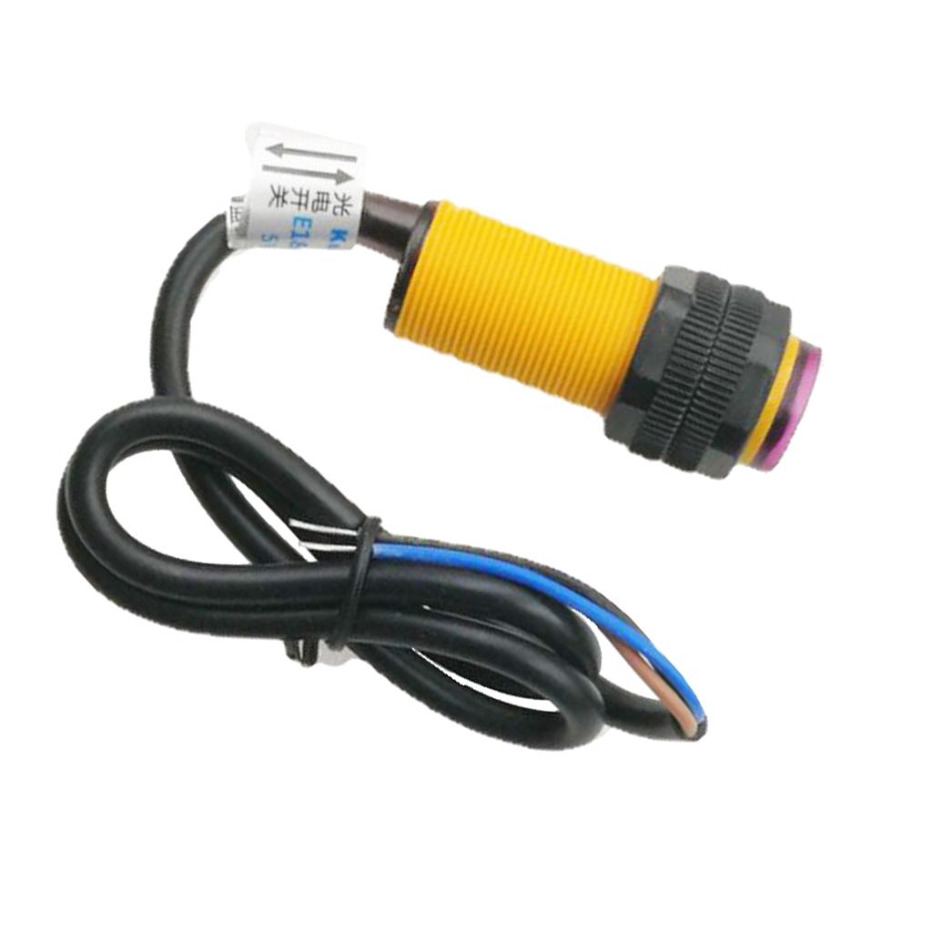 Điều Chỉnh Hồng Ngoại Điện Quang Công Tắc Cảm Biến NPN Thường Mở, Khoảng Cách Cảm Biến: 3 ~ 50 Cm