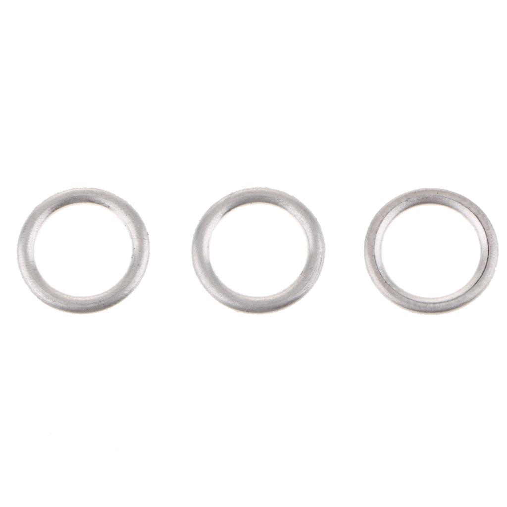 50 Pieces Car Oil Drain Plug Gaskets N0138157 for Audi S4 A4 Q5 VW Touareg