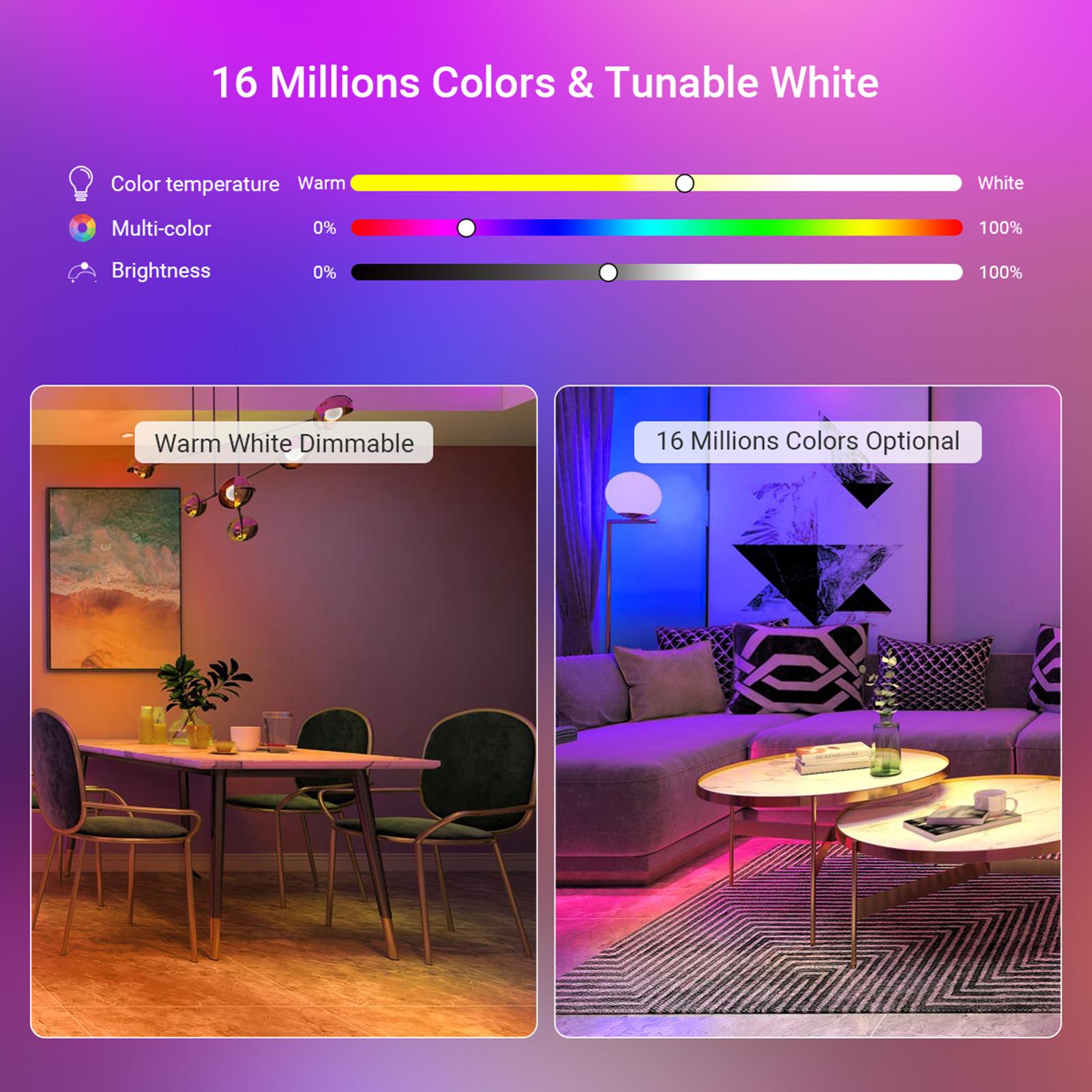 Bóng Đèn Thông Minh Wifi Trong Nhà Led 9W 2700K-6500K A19-01