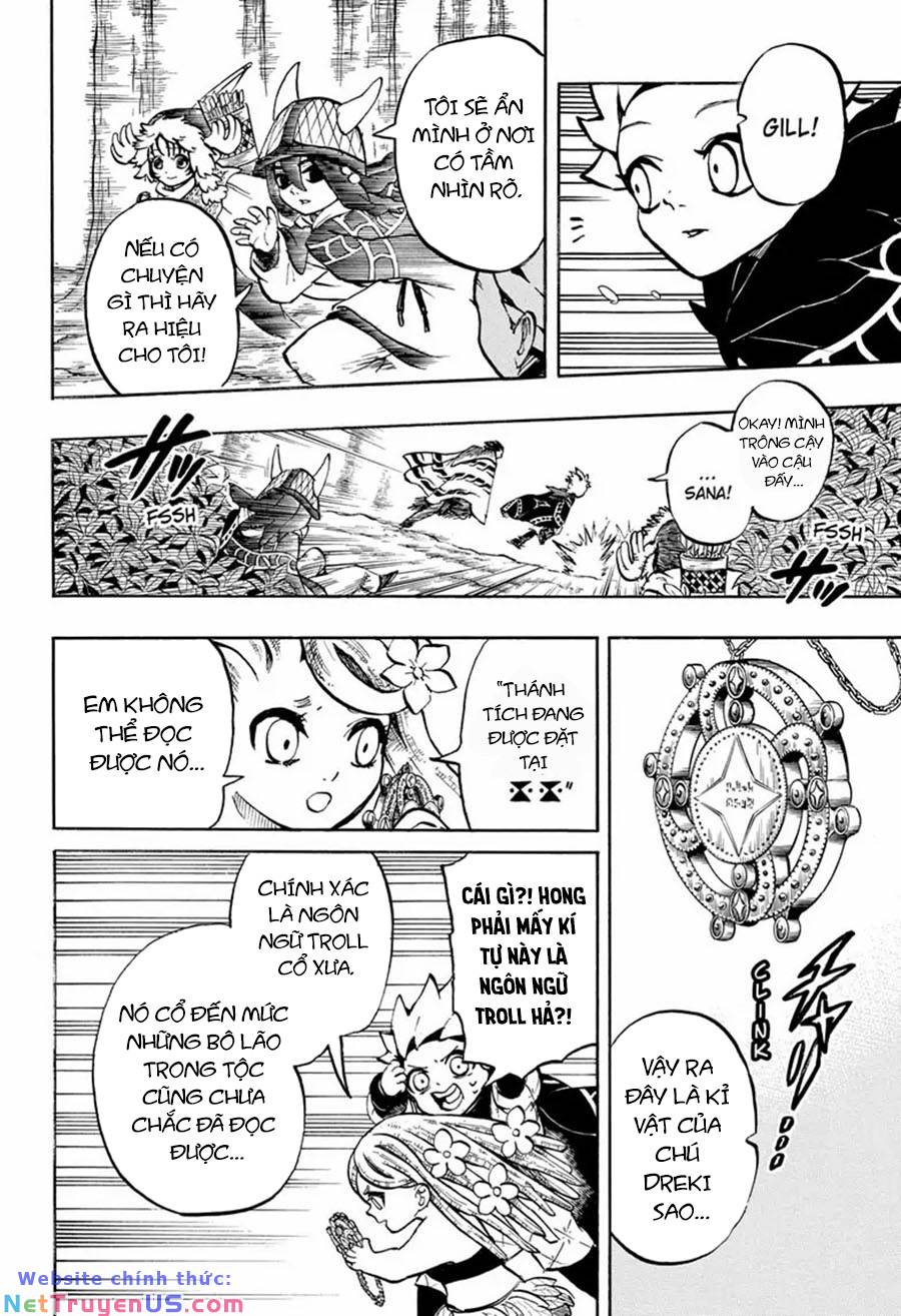 gill: "không ai có thể đánh bại ta khi ta dùng rìu!" chapter 12 14