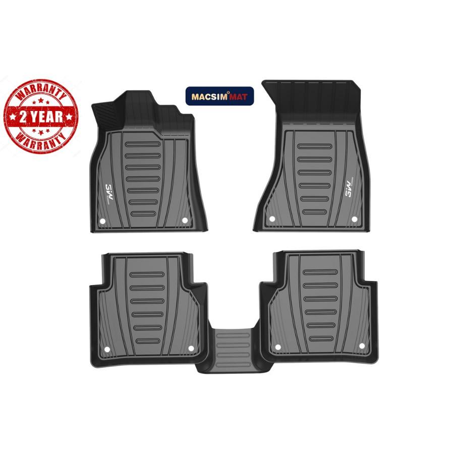 Thảm lót sàn ô tô Audi Q3 2011-2018 chất liệu TPE cao cấp thiết kế sang tronghj tinh xảo, thương hiệu 3W Macsim