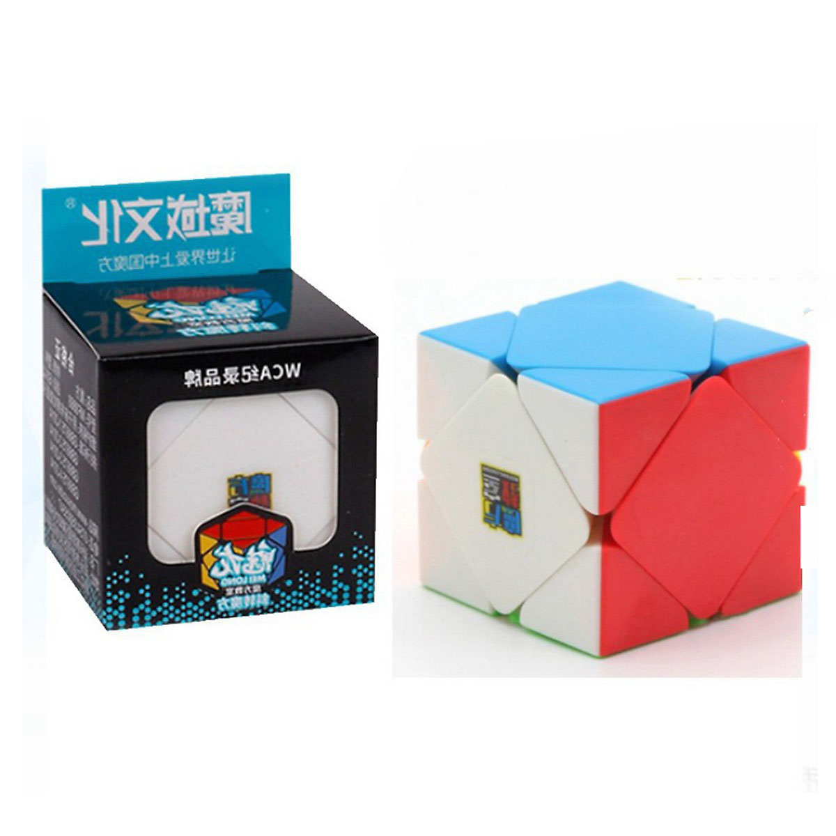 Rubik biến thể Skew - Tặng kèm chân đế