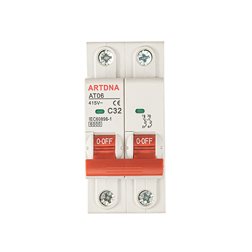 Thiết bị đóng cắt - Attomat 2 pha 32A AT06-2/32