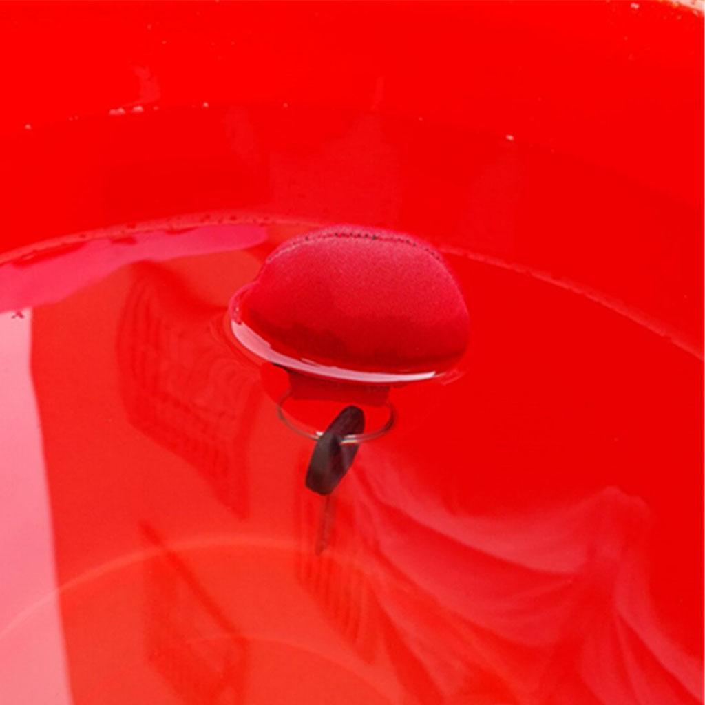 2-4pack Neoprene Floating Keyring for Marine Boating Yachting Sailing Surf Red