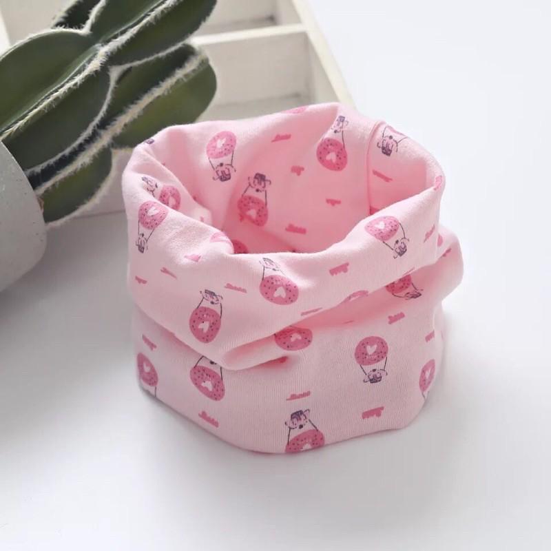 Khăn ống chất liệu cotton cho bé