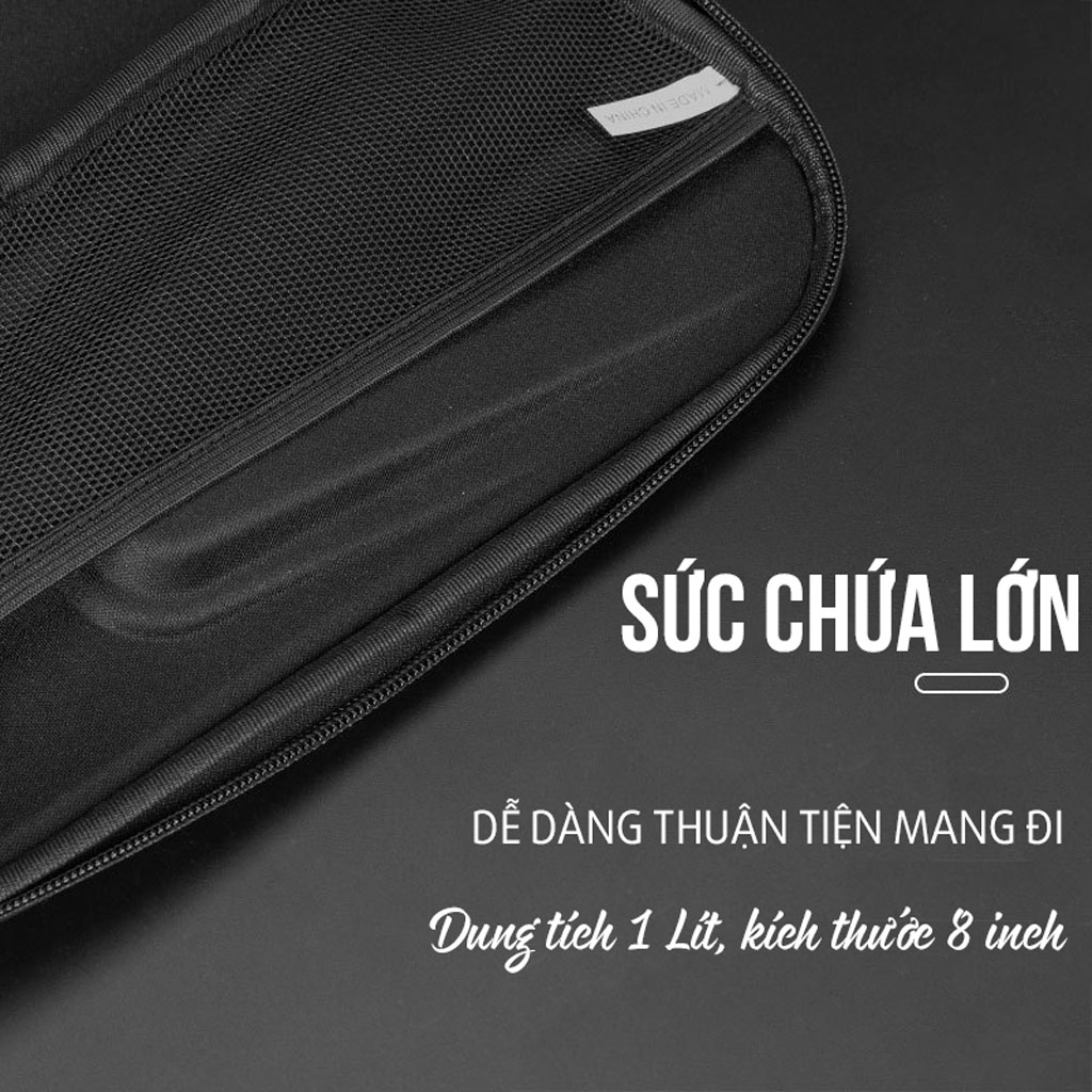 Túi Treo Xe Đạp Form Cứng Dài Chất Liệu EVA 1 Lít Chống Thấm Nước Chứa Vật Dụng Cá Nhân Đạp Xe Cycling MaiLee