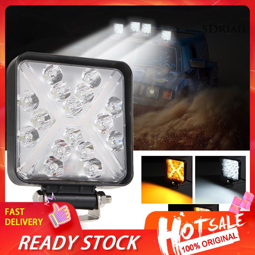 Đèn Pha Led Hình Vuông 4 Inch Chống Sương Mù Cho Xe Hơi