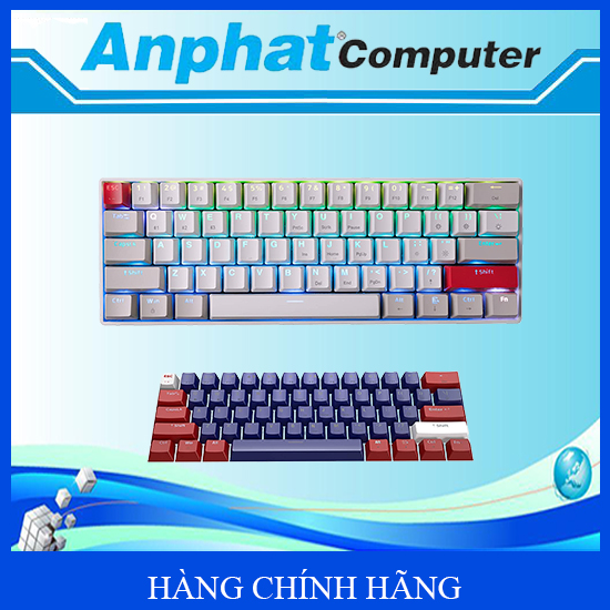 Bàn phím cơ Newmen GM610 Global Hotswap - Hàng Chính Hãng