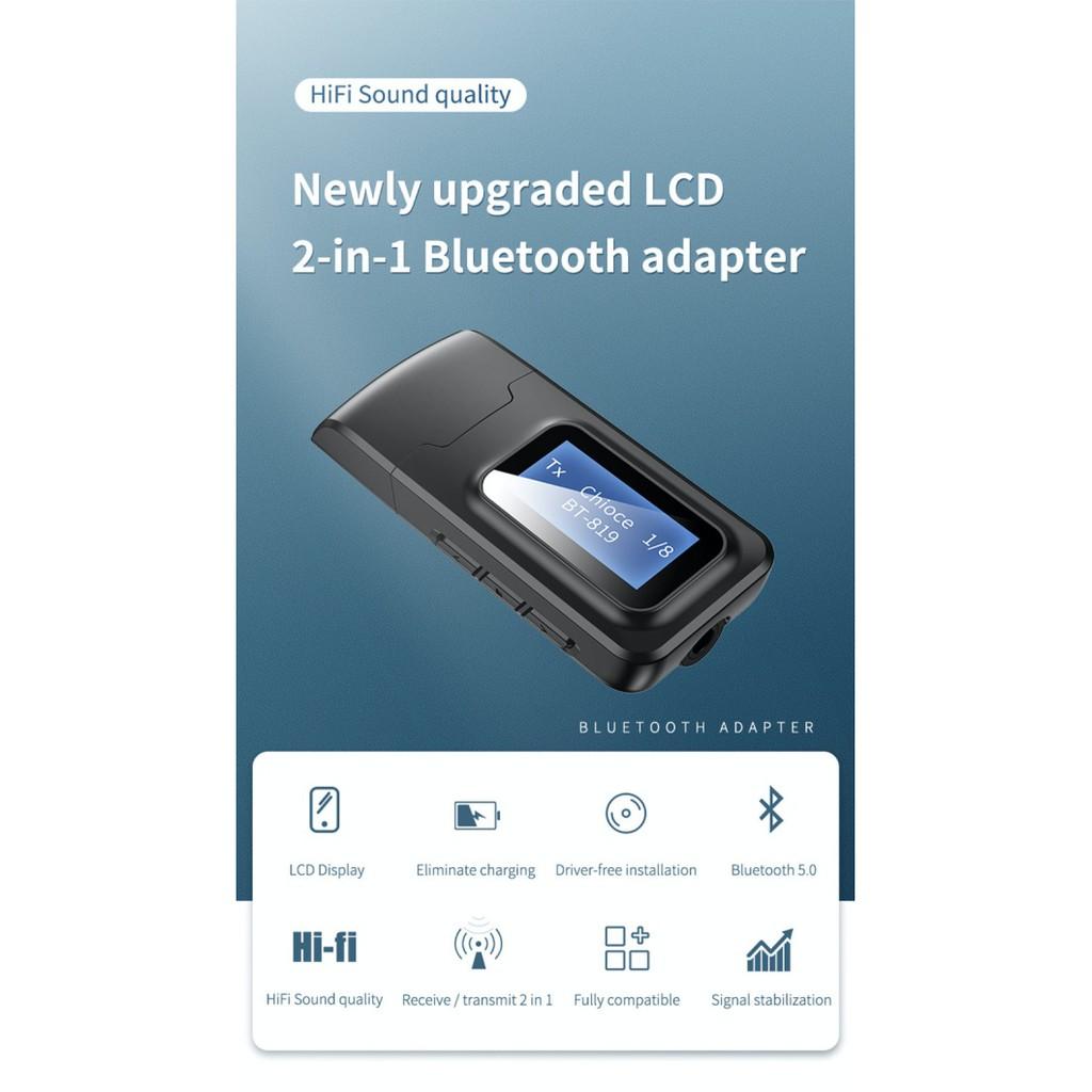 Bluetooth 5.0 LCD AUX 3.5mm