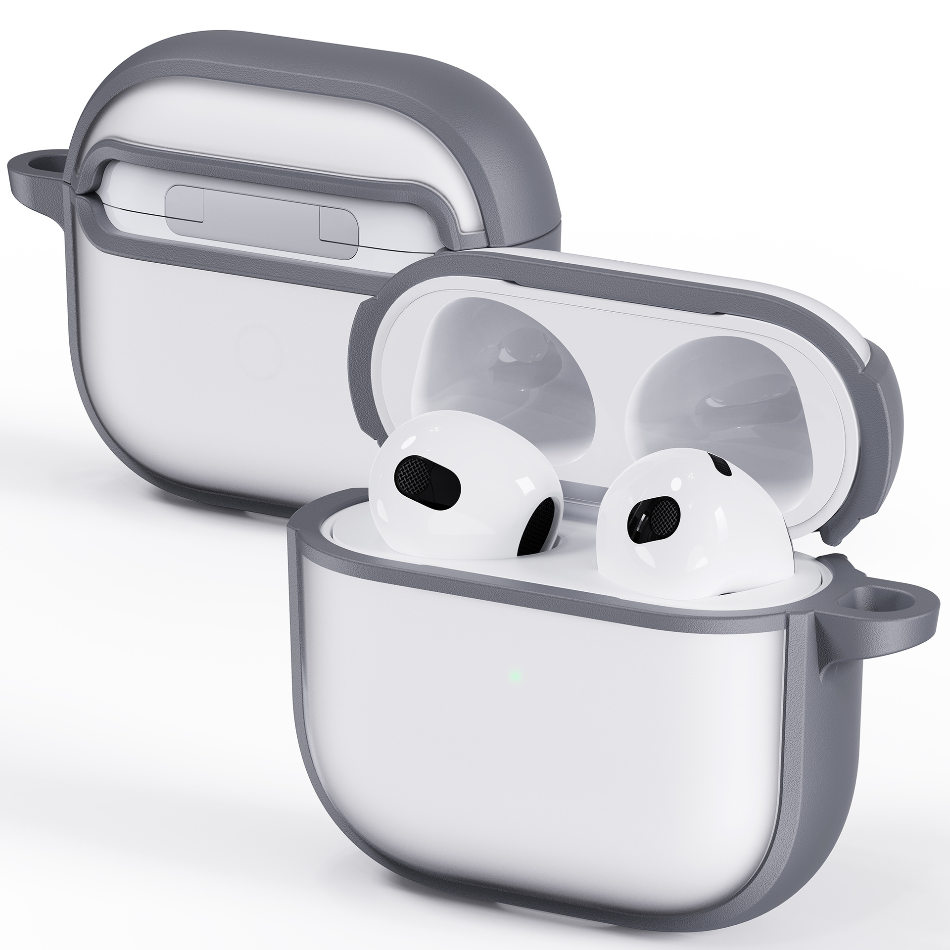 Hộp đựng tai nghe, Case bảo vệ cho tai nghe Airpods 4 Case nhám mờ chống bám vân tay chống sốc hiệu Likgus - Hàng chính hãng