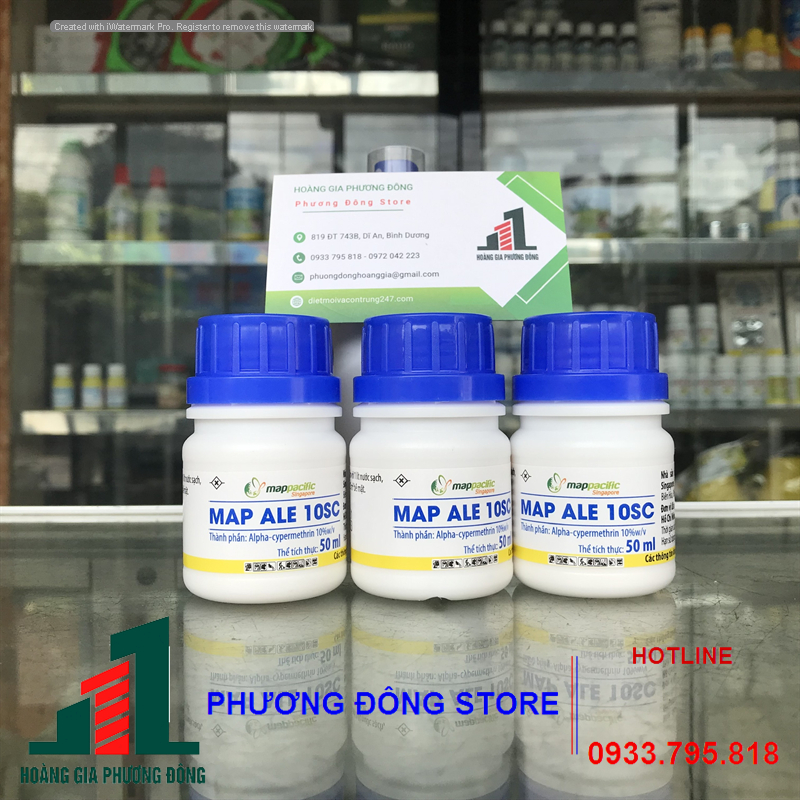 Thuốc diệt muỗi và côn trùng Map Ale 10SC-50ml