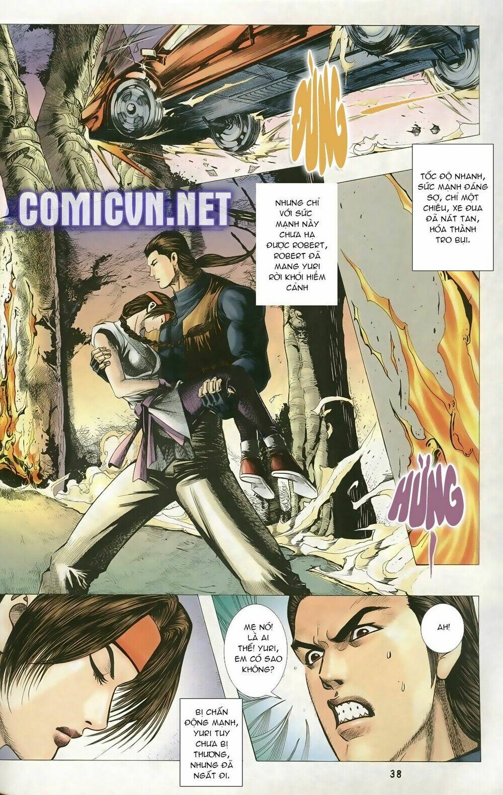 capcom vs snk ngoại truyện chapter 7 22