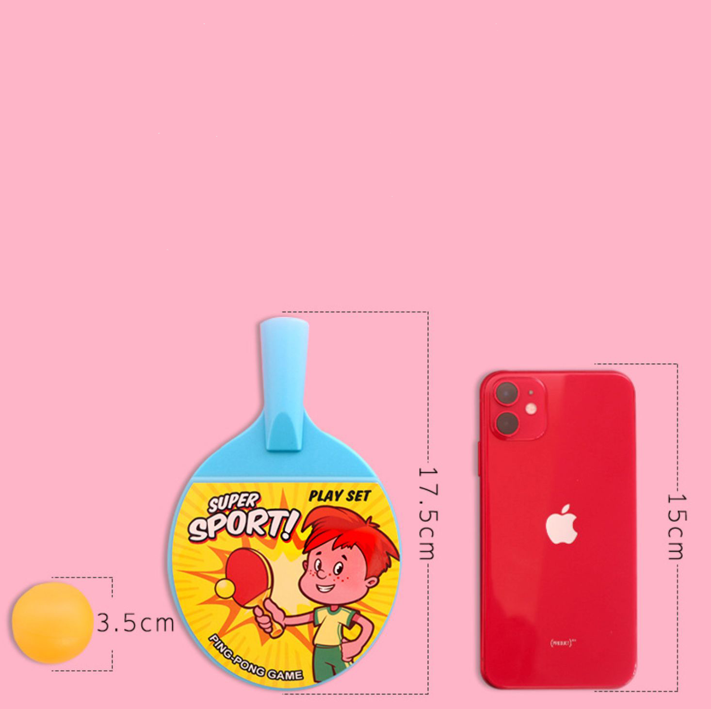 Bộ vợt bóng bàn đồ chơi cho bé độc đáo - ngẫu nhiên