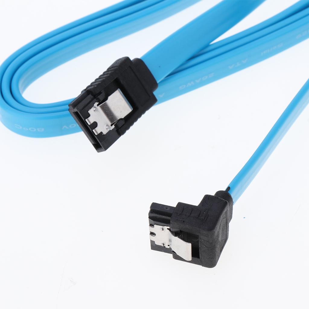 2 x USB SATA 3 Hard Disk Drive Data Cable for SSD High Speed Double-headed