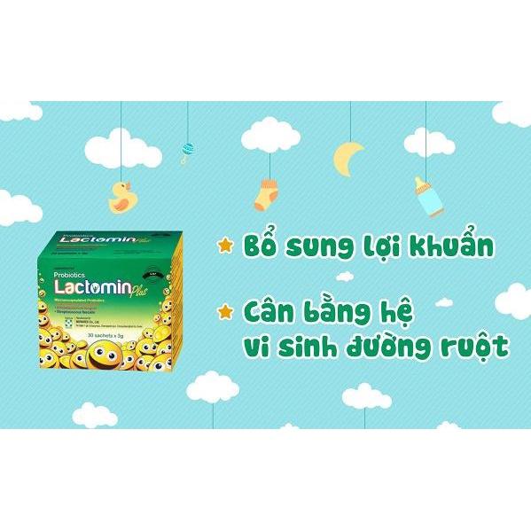 LACTOMIN PLUS - MEN VI SINH HÀN QUỐC HỘP 30 GÓI