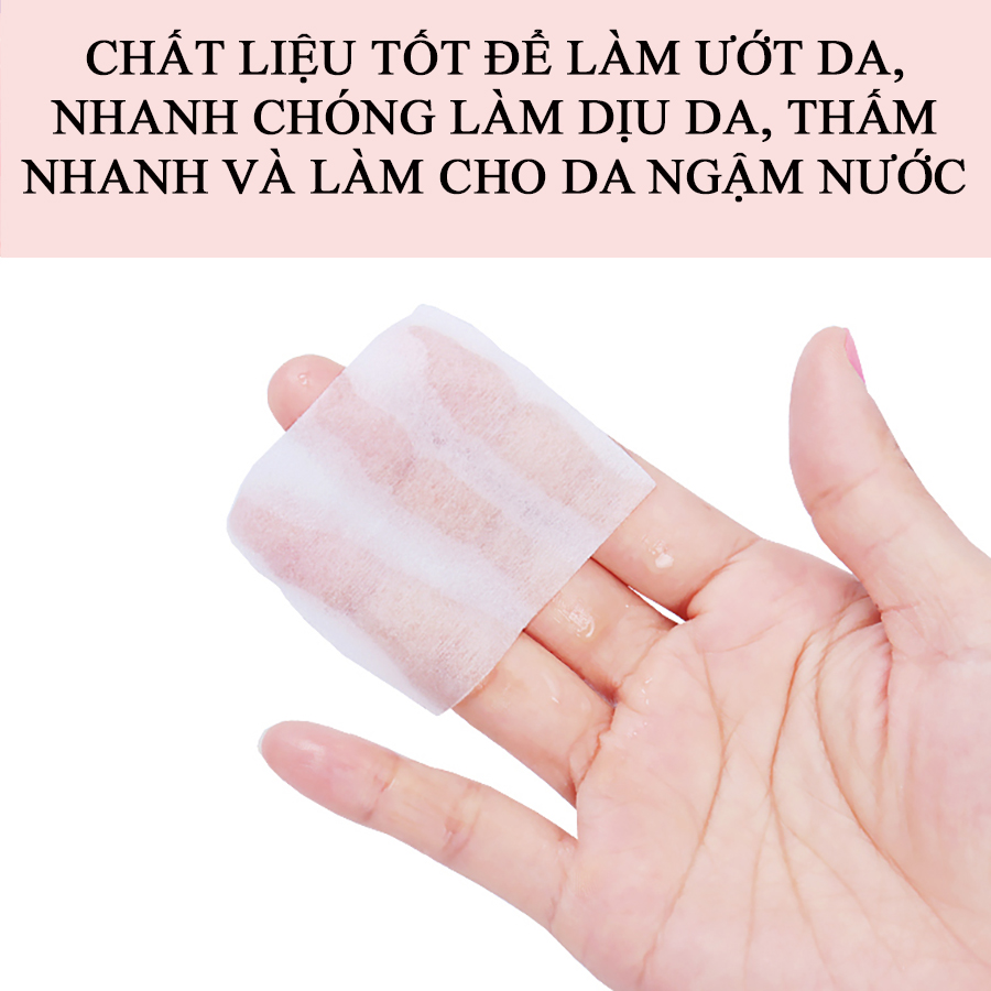 HỘP 580 MIẾNG BÔNG TRANG ĐIỂM COTTON THƯƠNG HIỆU MINIGOOD CHÍNH HÃNG MINIGOOD SOFT CARE COSMETIC PURE COTTON PAD – DMCTB07