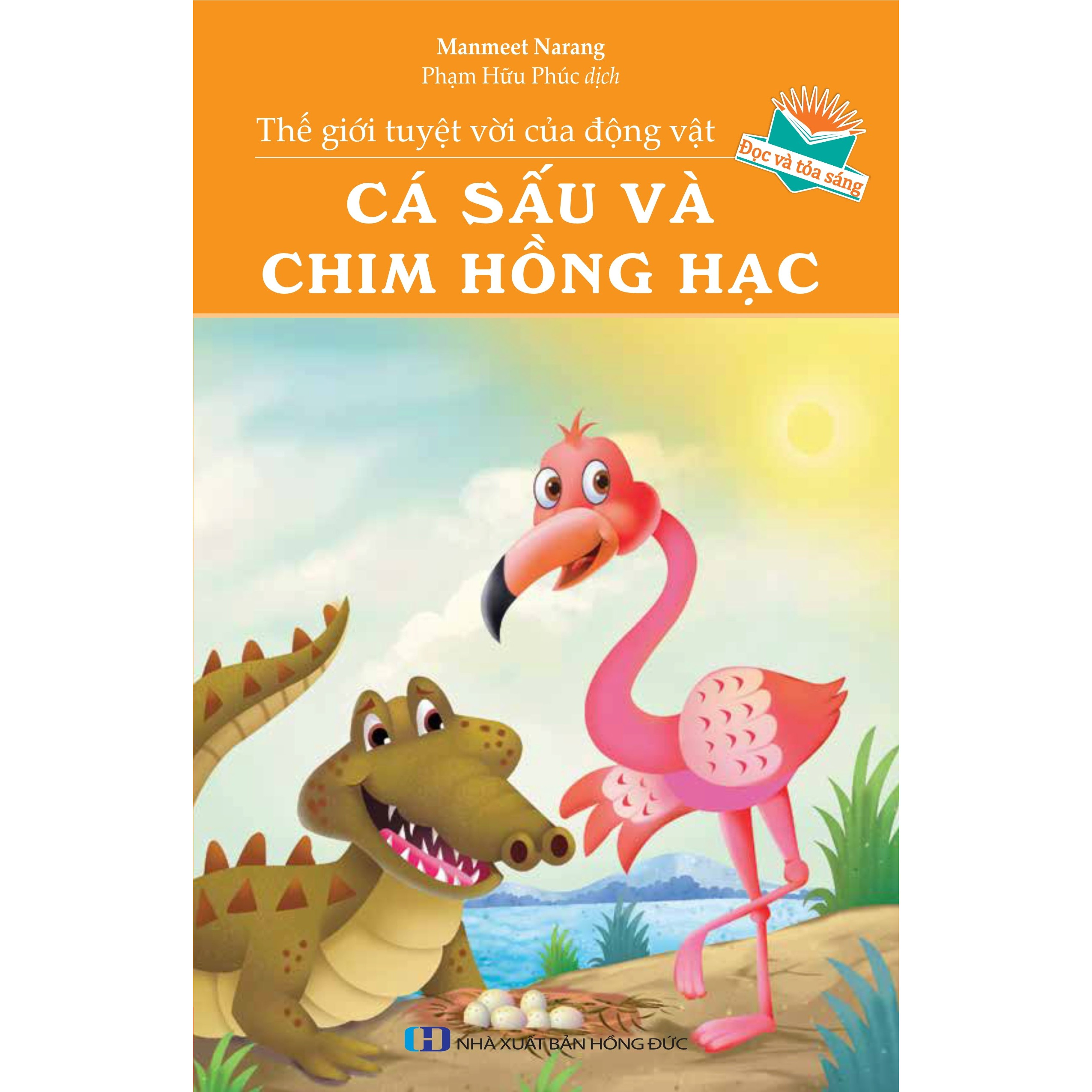 Cá Sấu Và Chim Hồng Hạc