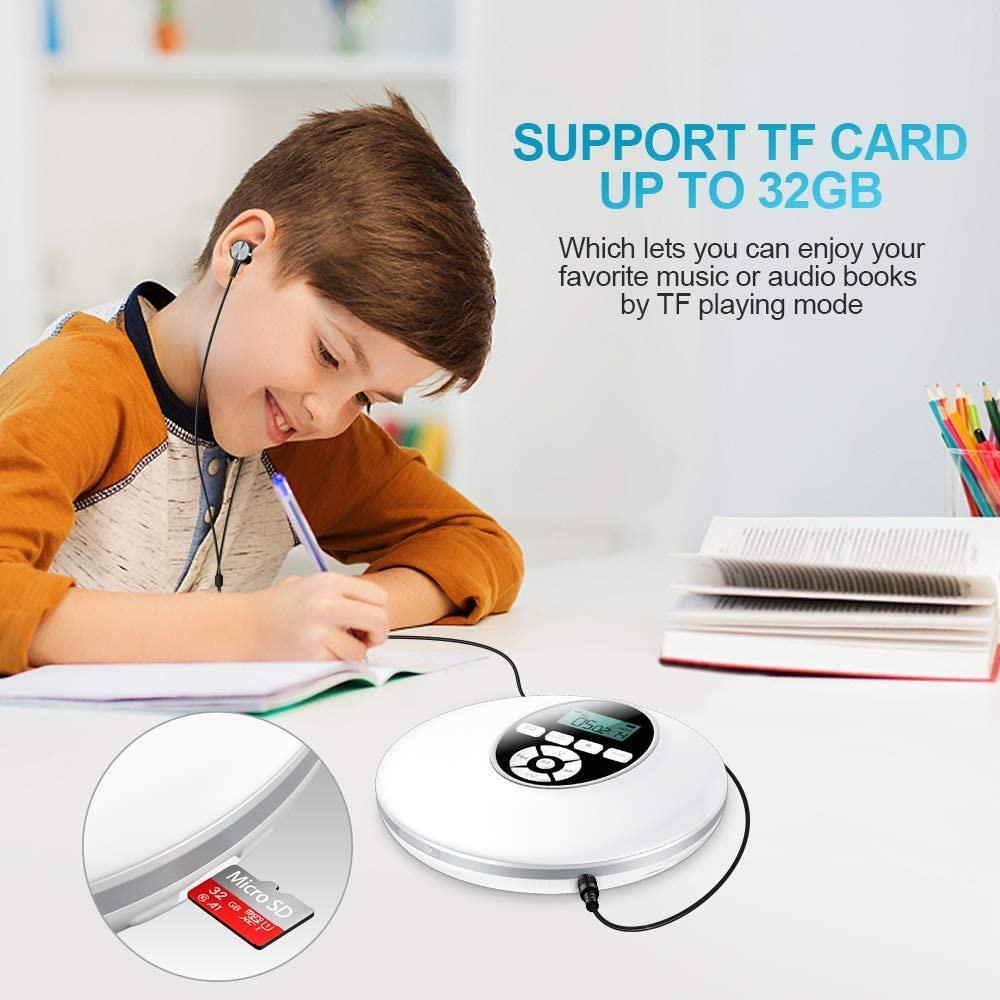Máy Nghe Nhạc CD Độ Phân Giải Cao Di Động Kèm Màn Hình LCD Tiện Dụng
