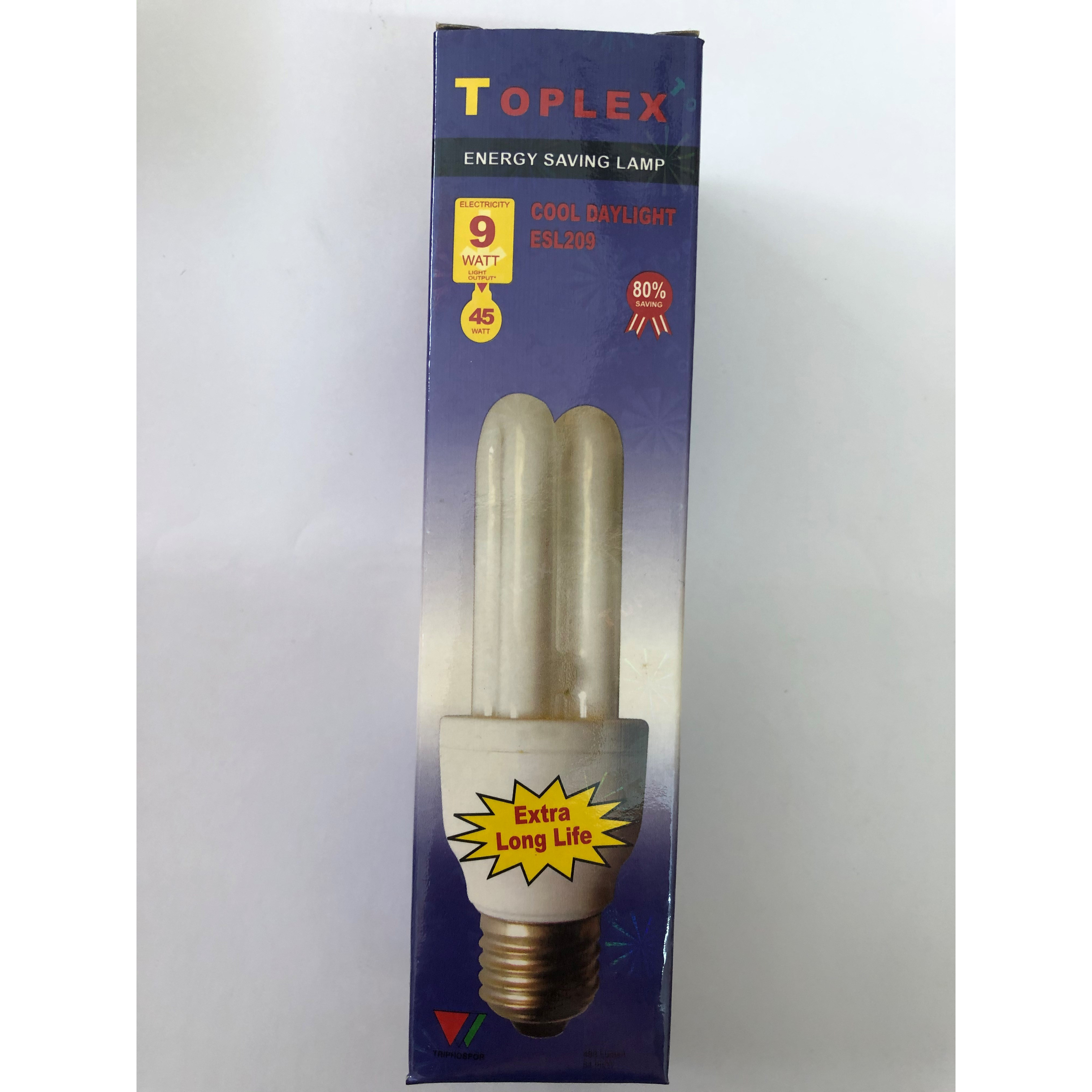 BÓNG ĐÈN TIẾT KIỆM ĐIỆN TOPLEX ESL 209-9W