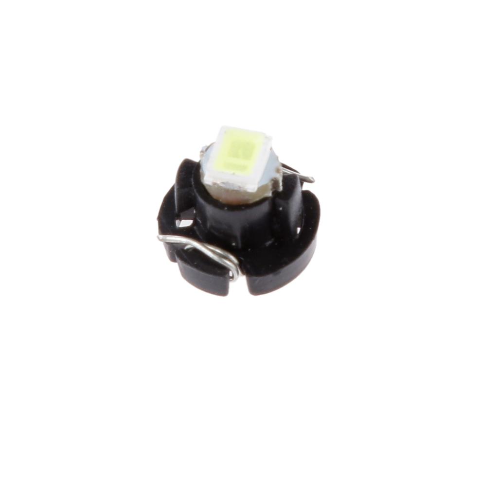 20x White Wedge T3 SMD 5050 LED Car Light Bulbs Climate Control Lamp