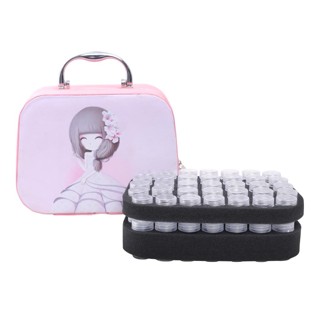 Hộp đựng dụng cụ đồ mỹ nghệ, hạt cườm, thêu tranh hoàn hảo, dung tích lớn để chứa tất cả các dụng cụ của bạn