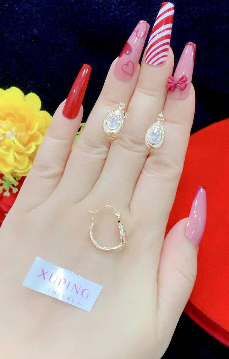 Bông tai nữ mạ vàng xuping mẫu 06.170922