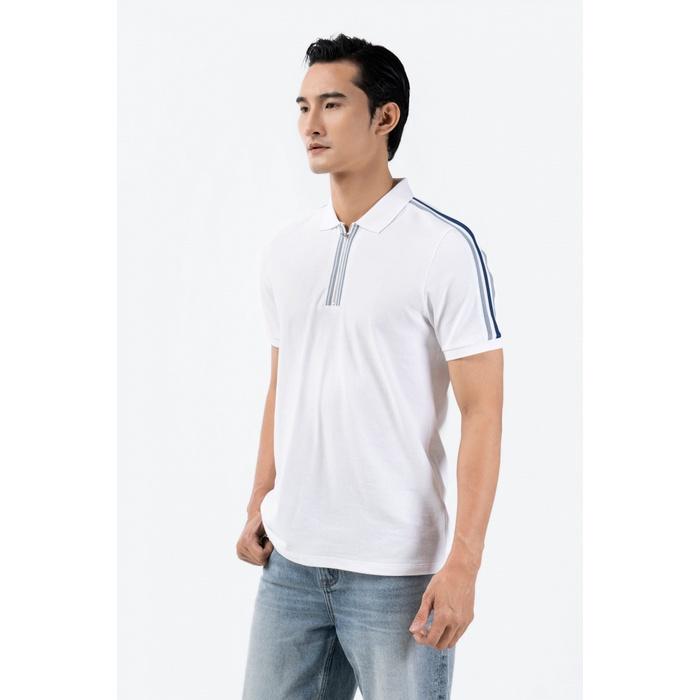 ÁO POLO PHỐI TAPE VAI FORM FITTED - 10F22POL008 | LASTORE MENSWEAR