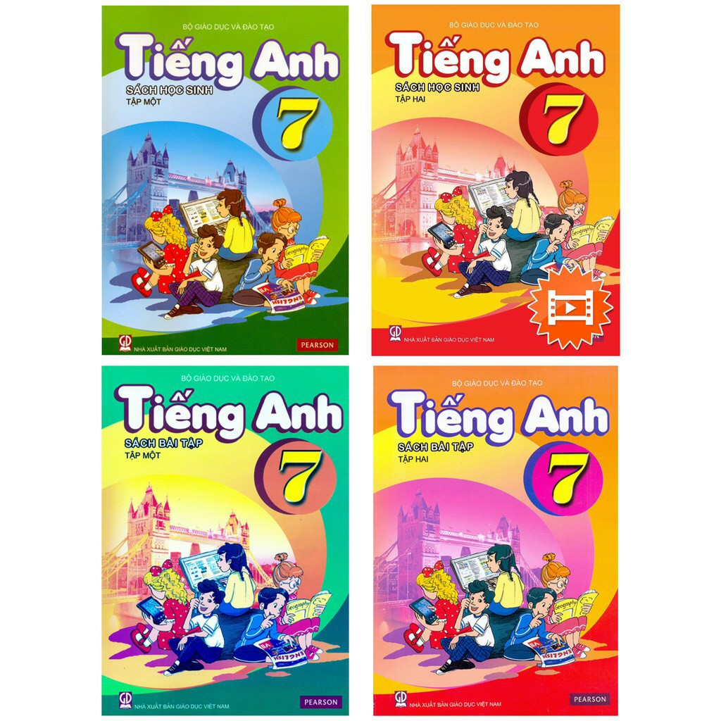 Bộ Tiếng Anh Lớp 7(Tiếng Anh Đề Án)