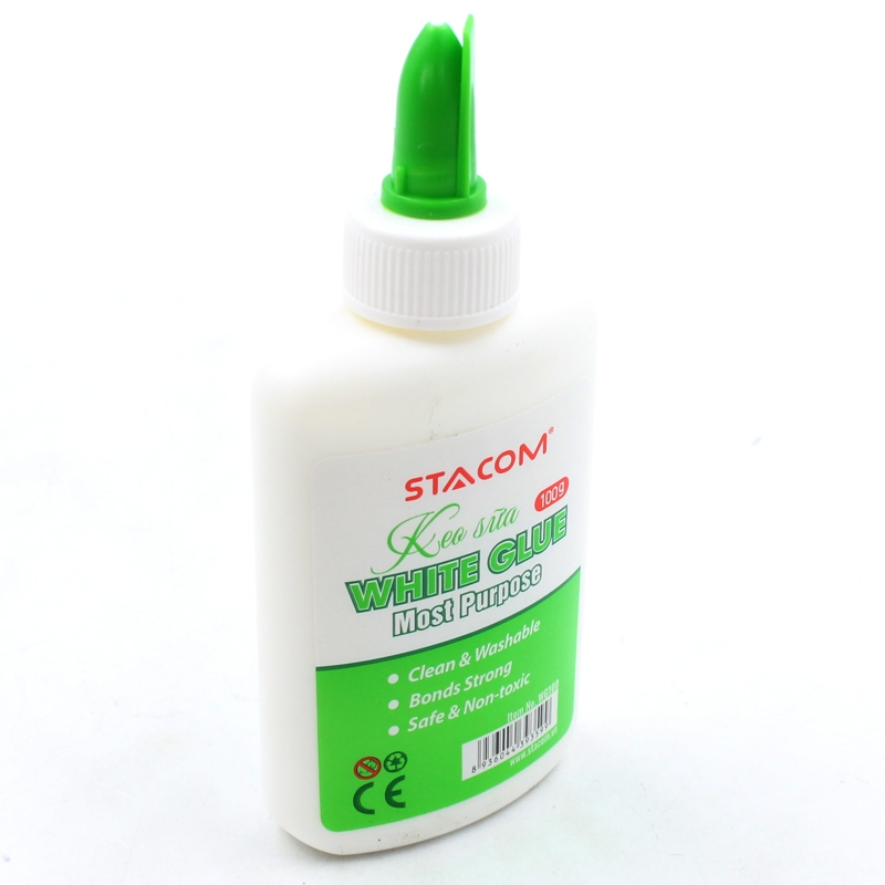 Bộ 2 Keo Sữa 100g Stacom WG100