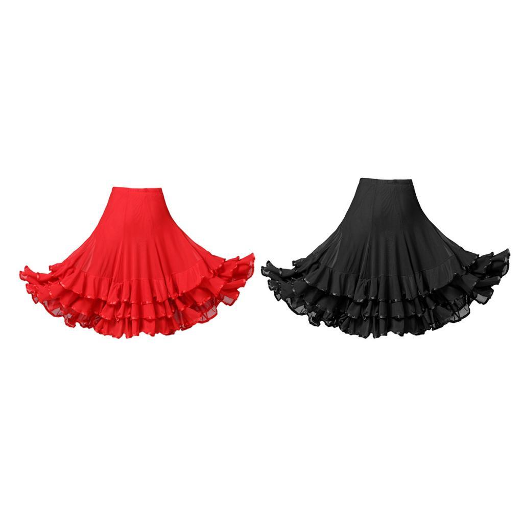 Women Ballroom Latin  Tango Dance Skirt Dress Dance Skirt Hip Skirt Plate Skirt Latin Dress Costume