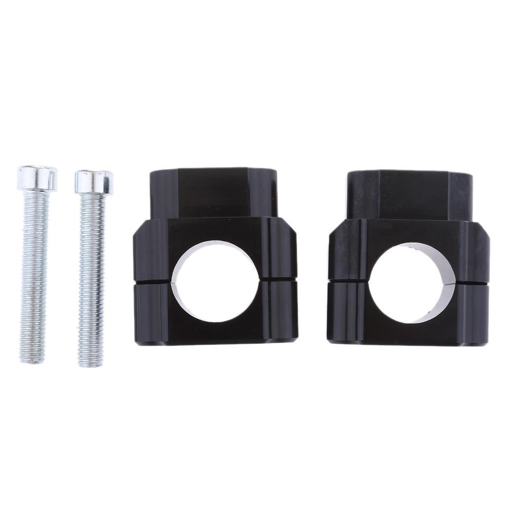Motorbike Universal Handlebar Mount Clamp Riser Adaptor 28mm Aluminum