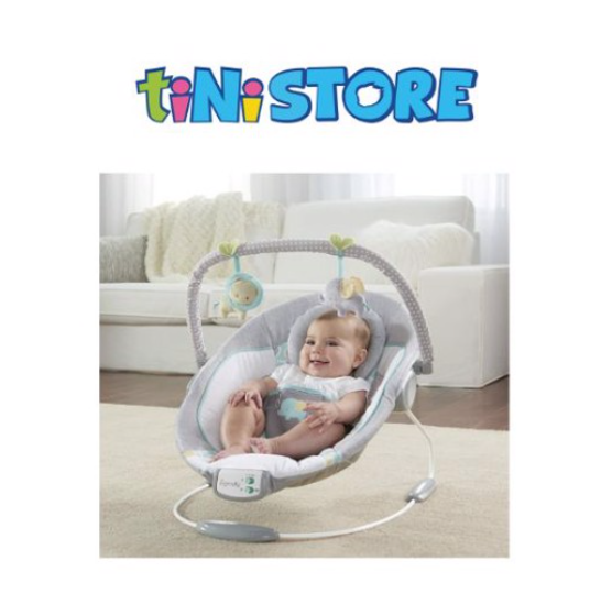 tiNiStore-Đồ chơi nôi rung bập bênh có nhạc hình chú voi con Ingenuity 11203