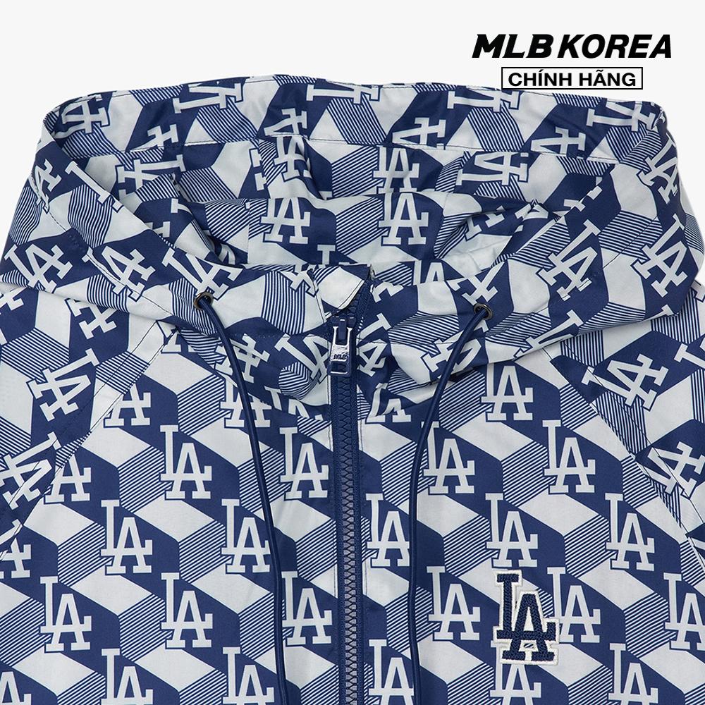 MLB - Áo khoác nữ phối mũ Cube MONOGRAM Allover Woven 3FWJM0431