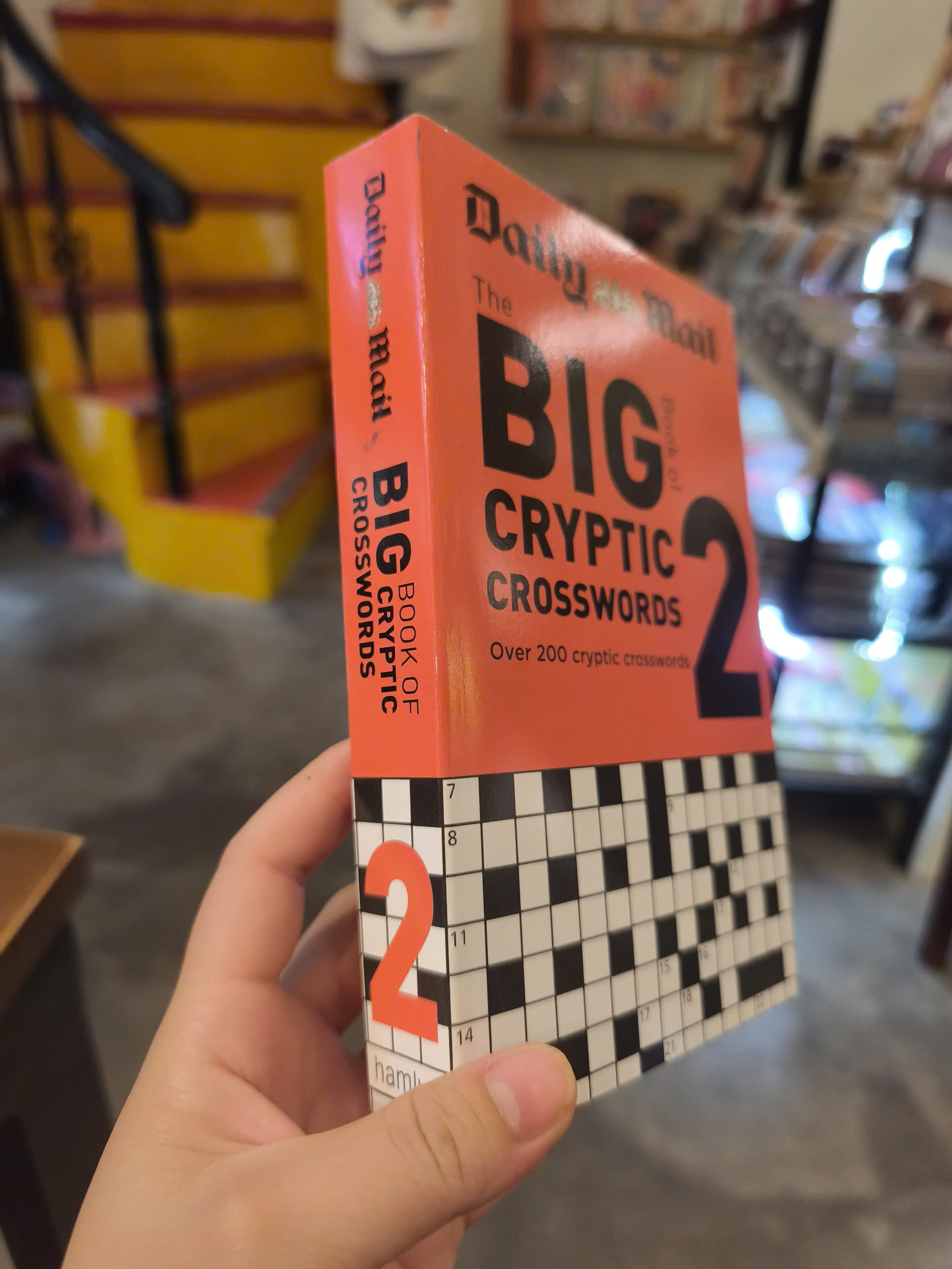 Sách - Big Book of Cryptic Crosswords 2 | Games / Ngoại văn Nhập khẩu UK / Trò chơi ô chữ giải trí