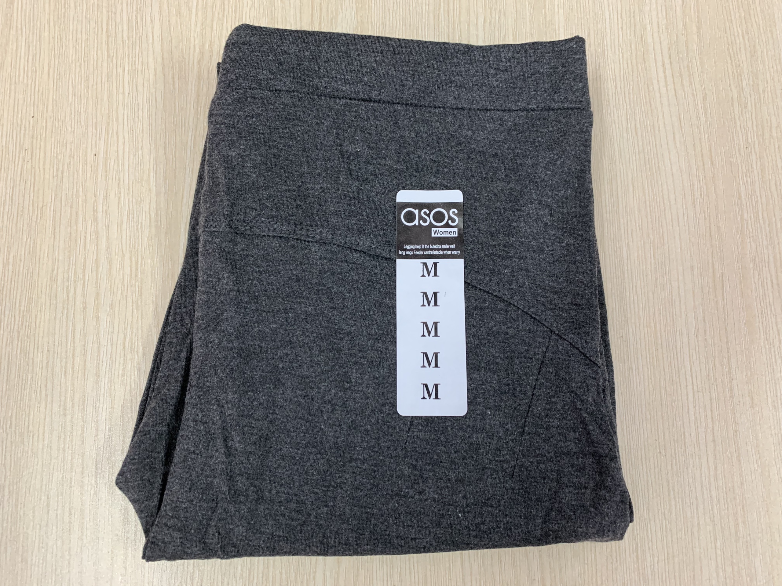 Quần Legging 2 Túi Trước, Vải Coton Thun, Lưng Thun