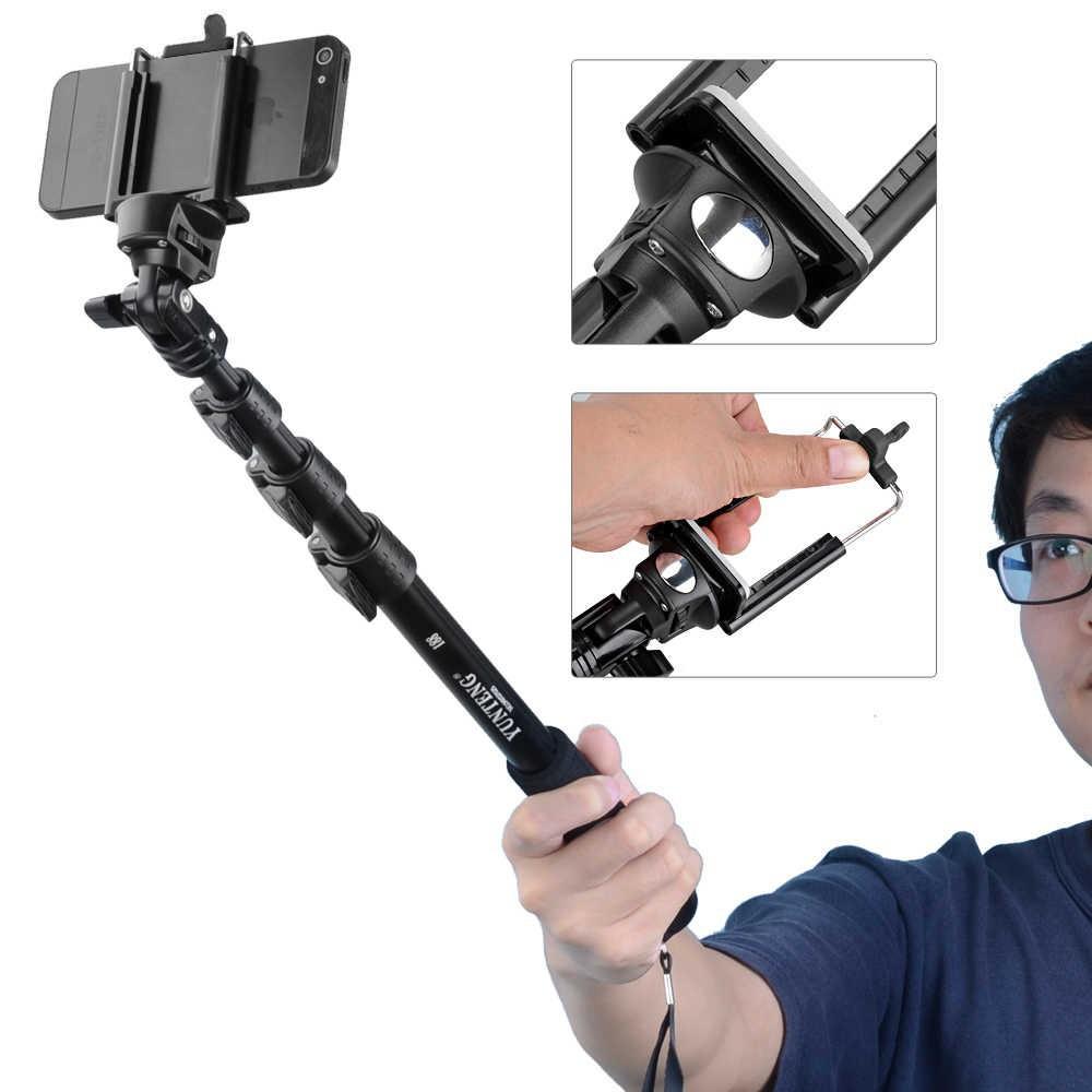 Gậy tự sướng/ Chân monopod Yunteng 188, dùng cho điện thoại, máy ảnh, máy quay - Hàng Chính Hãng