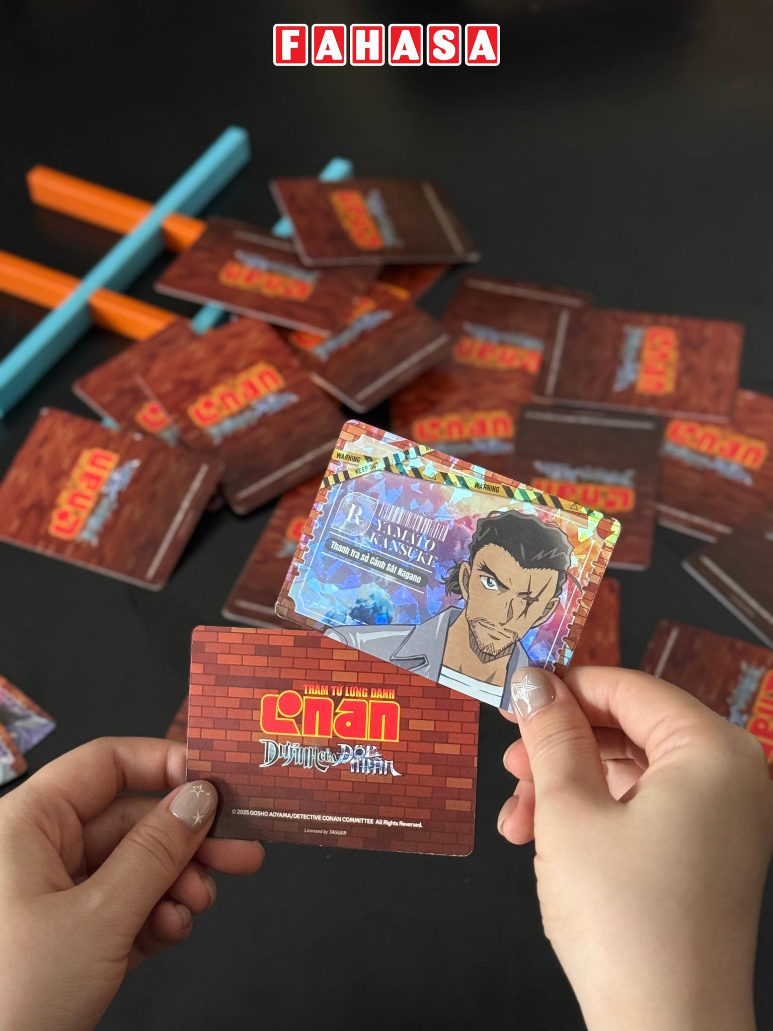 Bộ Thẻ Sưu Tập - Card Collection Thám Tử Lừng Danh Conan Movie 2025 - Dư Ảnh của Độc Nhãn (5 Cards Ngẫu Nhiên/Túi)