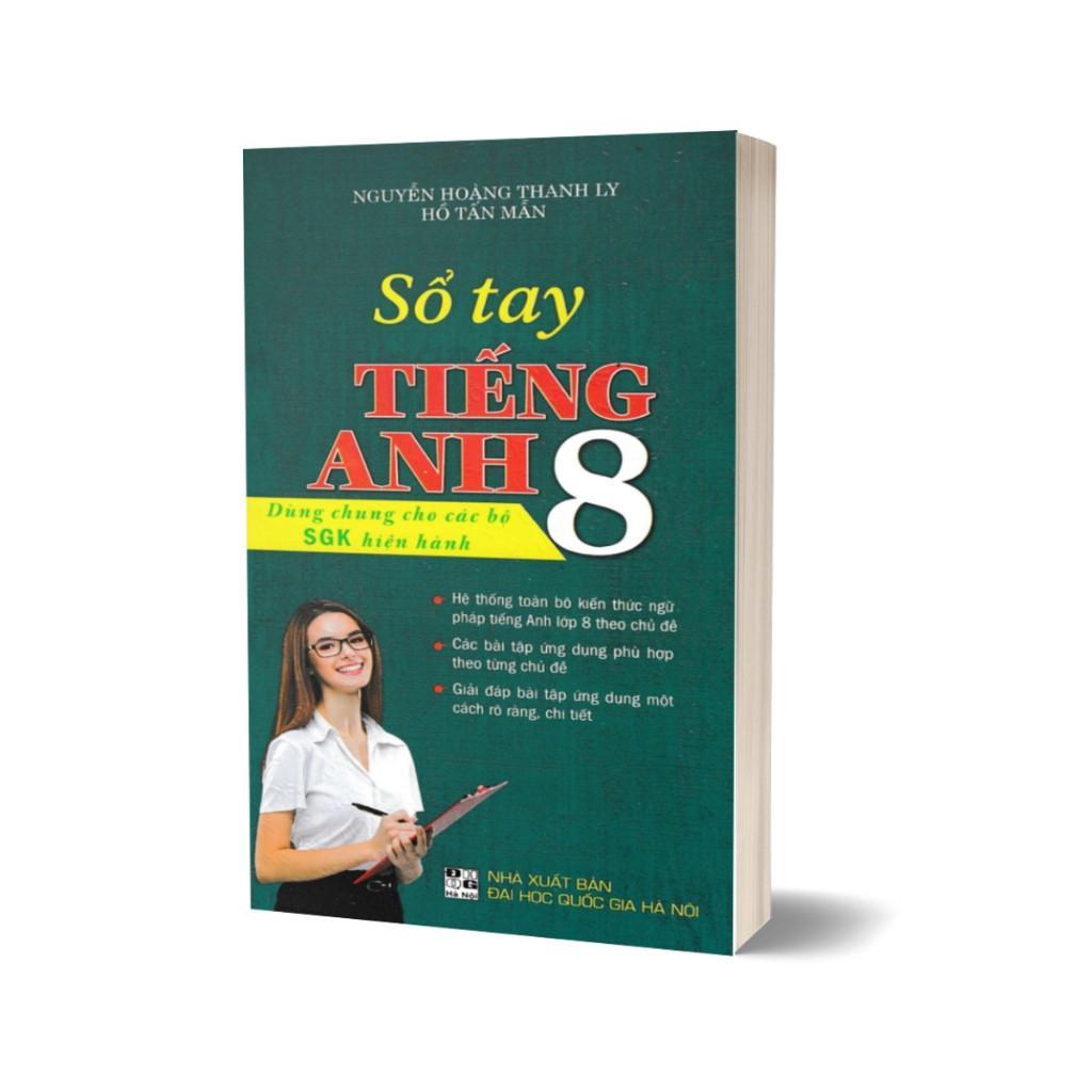 Sách - Bài Tập Tiếng Anh - Không Đáp Án + Bồi Dưỡng Học Sinh Giỏi Tiếng Anh + Sổ Tay Tiếng Anh - Lớp 8 - Combo 3 Cuốn