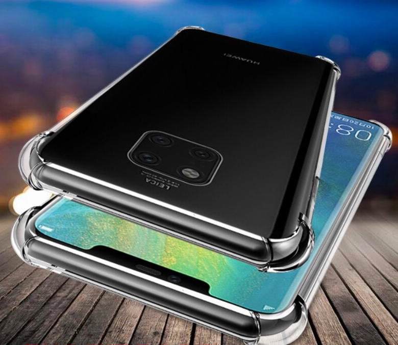Ốp lưng dẻo trong chống sốc dành cho Huawei Mate 20 Pro - Hàng nhập khẩu