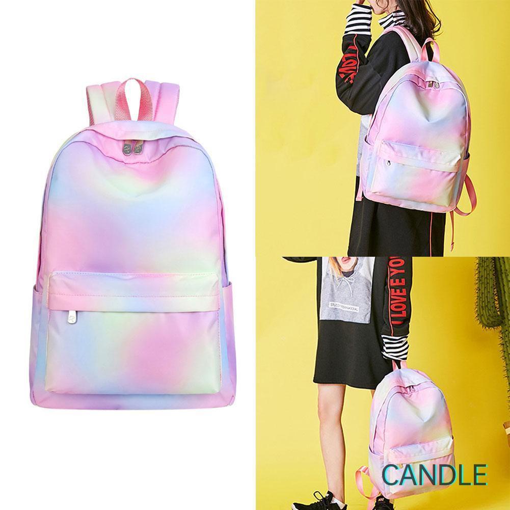 Balo Du Lịch Cỡ Lớn Chống Thấm Nước Màu Gradient Cho Nữ